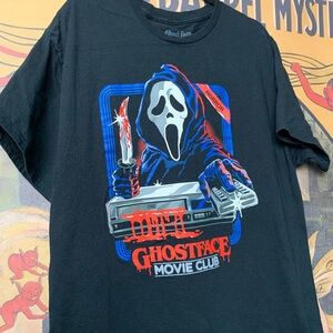Scream Ghostface Movie Club Horror Graphic T-Shirt